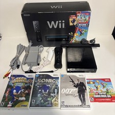 Nintendo Wii RVL-101 Black