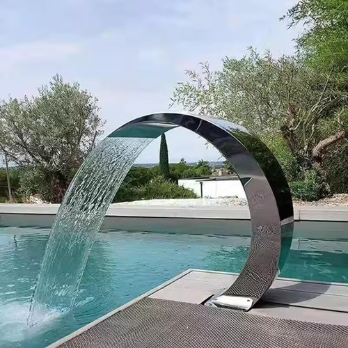 Fontana cascata per piscina - cascata,