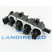 RAIL COMPLETO 4 INIETTORI TAPPO NERO IMPIANTO GAS GPL LANDI RENZO 23800001
