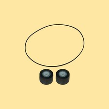 Cinghia Rullo Pressione = Kit 1 per Autoradio Kenwood KRC-353 L