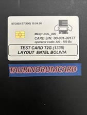 🆚 TEST CARD URMET  BOLIVIA