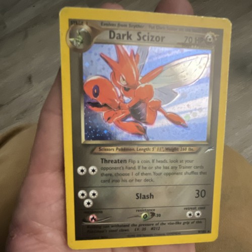 Dark scizor neo - dark,