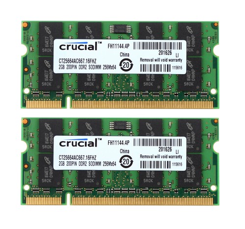 Crucial x 2 gb - 2,