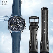 Cinturino orologio vera pelle per Citizen Blue Angel AT8020-03L_JY8085 22 23