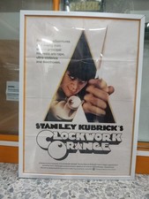 ARANCIA MECCANICA CLOCKWORK ORANGE LOCANDINA STANLEY KUBRICK MCDOWELL