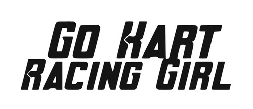 Adesivo kart racing girl - adesivo,