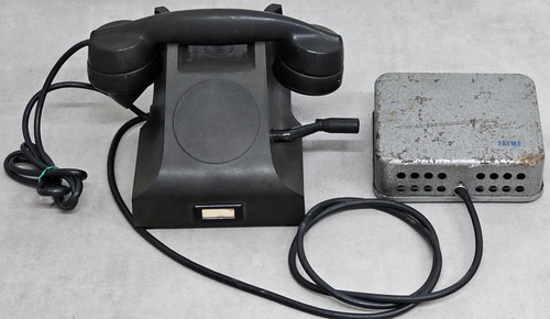 Telefono fatme con manovella - telefono,