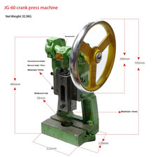 Pressa a disco manuale per