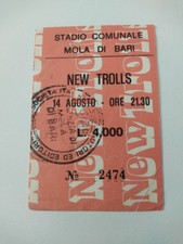Biglietto Ingresso Concerto