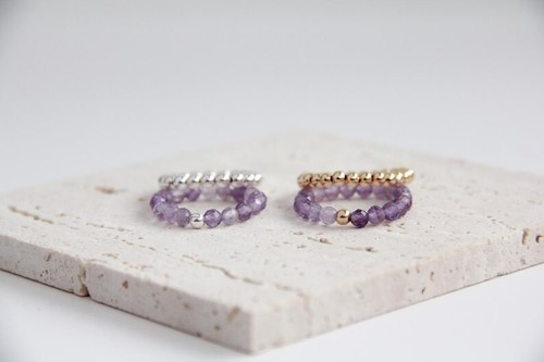 Set anelli argento ragazze