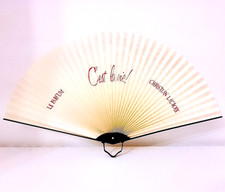 Christian Lacroix - C'est la vie 1990 France ventaglio pubblicitario profumo