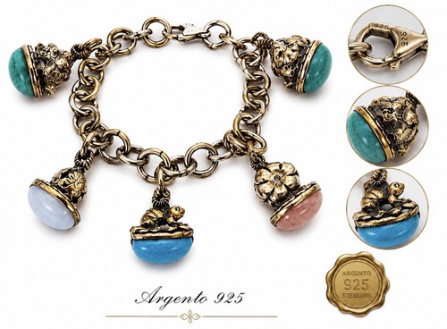 Bracciale charms argento 925 - charms,