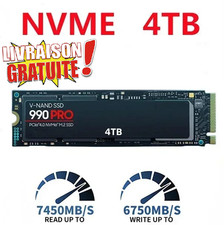 SSD 990 PRO 4To NVMe M.2 PCIe