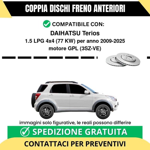 Coppia dischi freno - coppia, anteriori