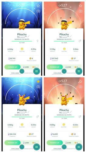 Pokemon shiny pikachu - pokemon, con