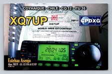 Radioamatore QSL XQ7UP Cile