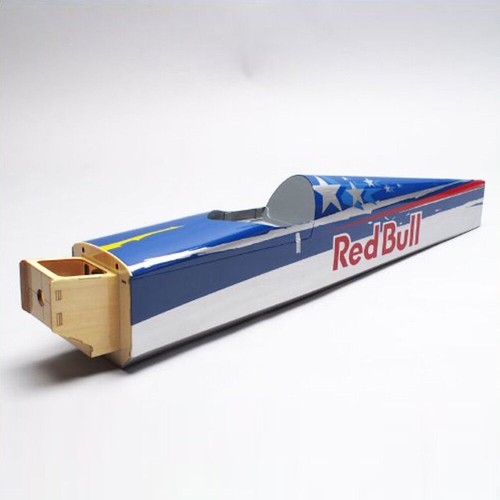 Fusoliera edge 540 red bull - red,