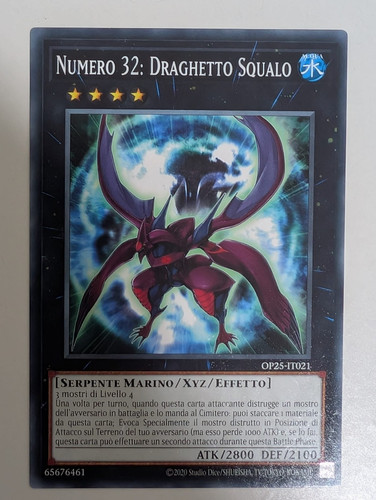 Numero 32 draghetto - yu-gi-oh!,
