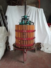 Torchio idraulico da 60 per produzione ecologica usato in ottime condizioni.