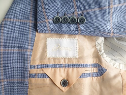 Blazer brioni 50r 40r blu - brioni, 50r/40r