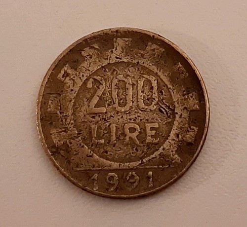 Italia repubblica 200 lire - -,