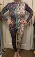 Body donna stampa animalier