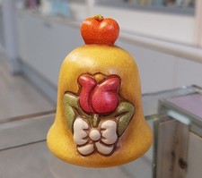 Thun Campanella c/ battaglio giallo tulipani - limited edition d. 4,5 x h.5.5