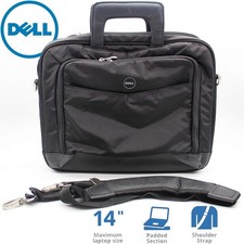 Borsa Valigetta Dell Con Tracolla Per Pc Portatile Laptop Fino A 14" Nera_