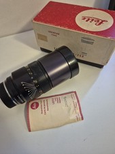 Obiettivo Leitz Telyt-R  1:4/250mm Per LEICAFLEX  completa di original boxed 