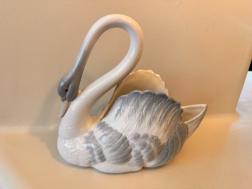 Figurina fioriera cigno nao - cigno,