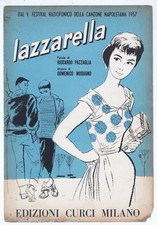 Spartito LAZZARELLA Domenico