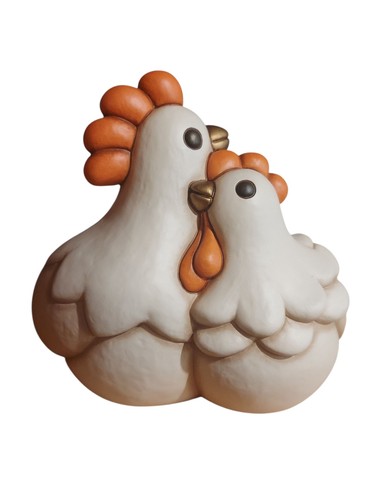 Coppia gallo jack gallina - gallo,