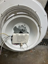 lampadario con ventilatore