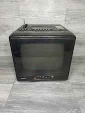 Philips 10" Cube B&W CRT TV