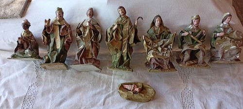 Presepe cartapesta pugliese - presepe,