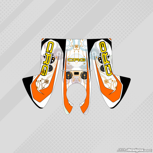 Kit adesivi airbox crg - kit,