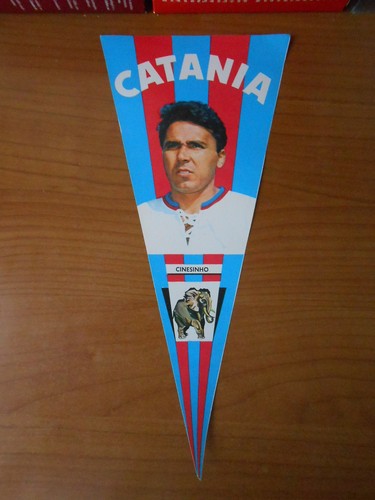 Figurina bandierina calcio - figurina,