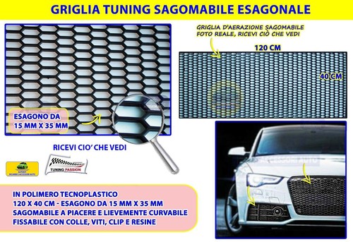 Griglia tuning nera rete - griglia,