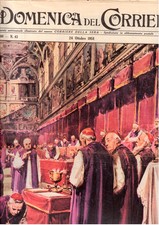 DOMENICA DEL CORRIERE N.43- 26/10/1958- CONCLAVE/PAPI ACHILLE BELTRAME/LUNA -F2