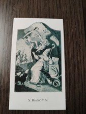 San Biagio, Holy Card, Paco