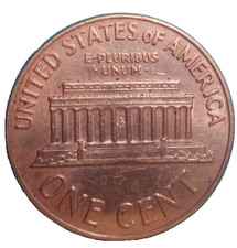Moneta One  Cent American 1969