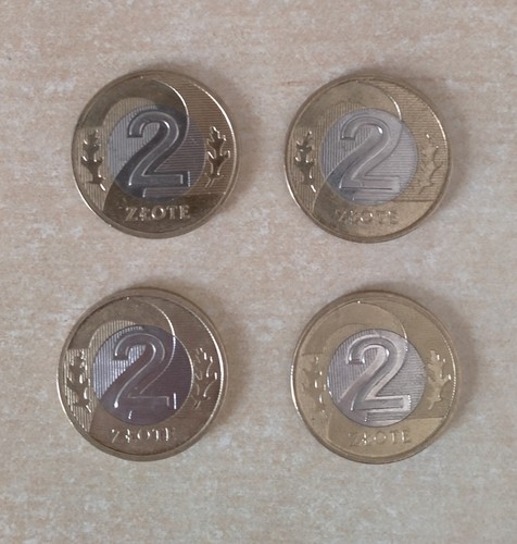 Lotto monete zloty - lotto, polonia