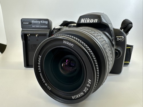 Nikon d40 fotocamera reflex - fotocamera,