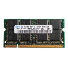 Memoria RAM M470L2923DV0-CB3 Sodimm originale Samsung 1 GB DDR PC2700S-25331 Sodimm 333 MHz