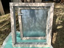 kit 4 Finestre in PVC Rovere Sbiancato Triplo Vetro Ad Anta Ribalta