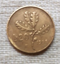 MONETA DA 20 LIRE DEL 1958
