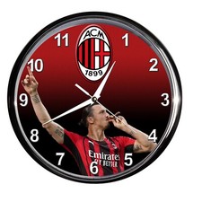 orologio NUOVO da parete Milan Ibrahimovic  watch Calcio ultras pallone tifoso 