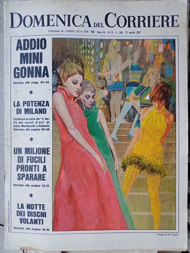 Domenica del corriere 1967 - domenica,