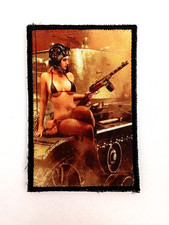 Patch MORALE 5x8cm "SEXY PPSH-41" Broderie PRINT Design Fun Militaire