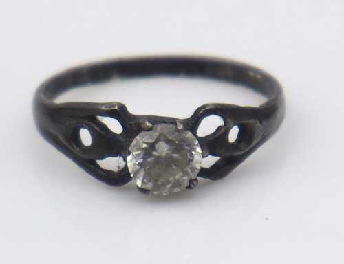 Anello argento tedesco - in,